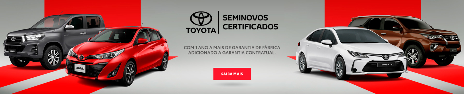 Banner da campanha Toyota Seminovos Certificados